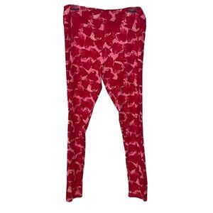❤️ 🆕 LULAROE Hearts leggings Size M